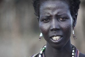 Photo of a toposa woman 