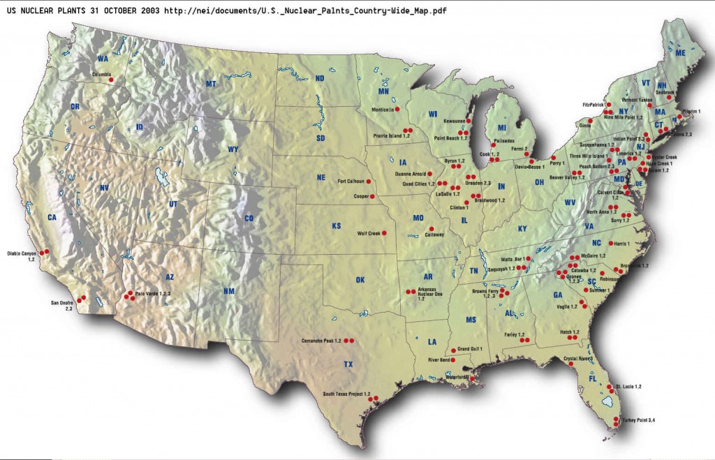 Nuke map US