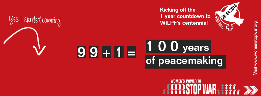 Logo womens power to stop war